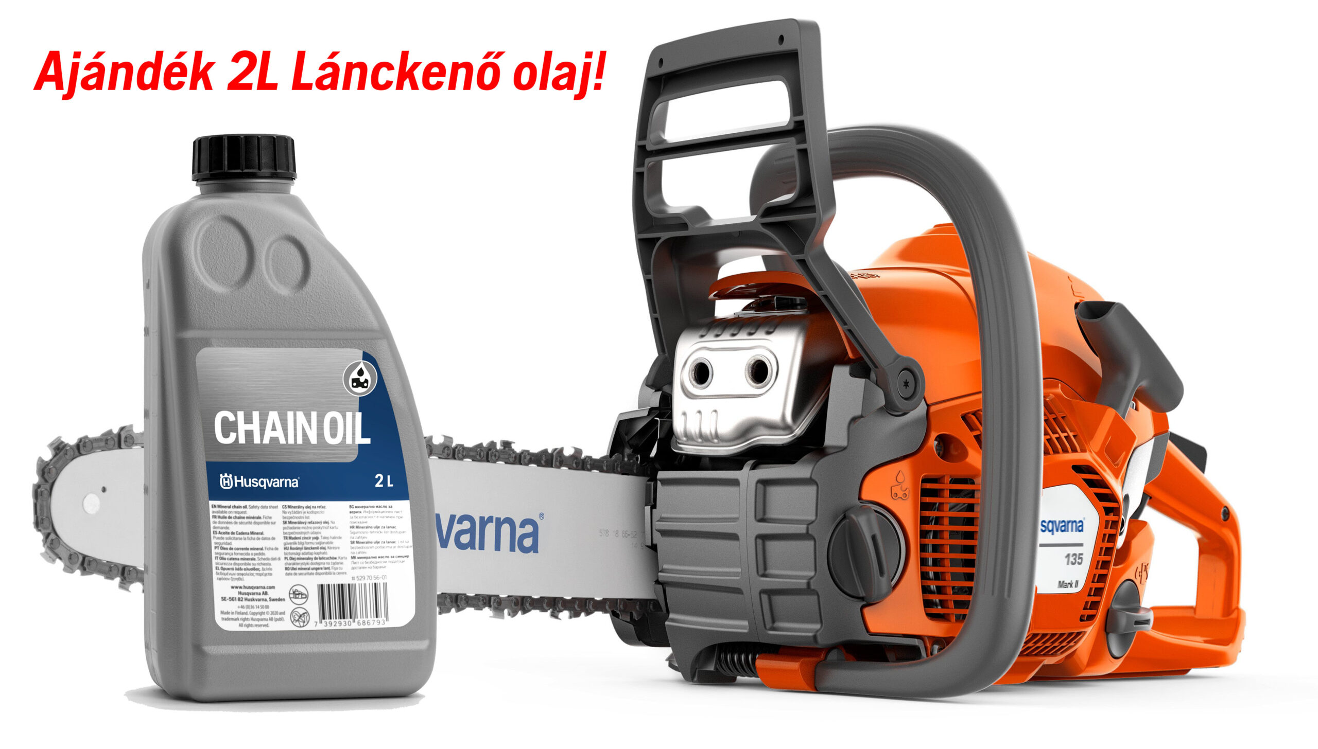 Husqvarna 135 MII Motorfűrész