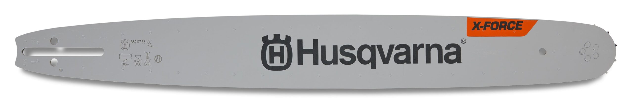 Husqvarna vezetőlemez XFORCE 20" 3/8 1.5 72szem